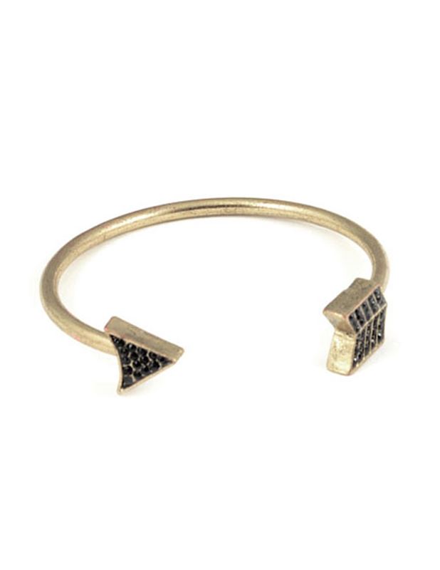 Armband - Arrow Bracelet Black Gold