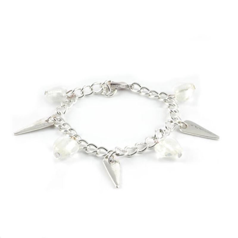 Rea - Armband White Heart