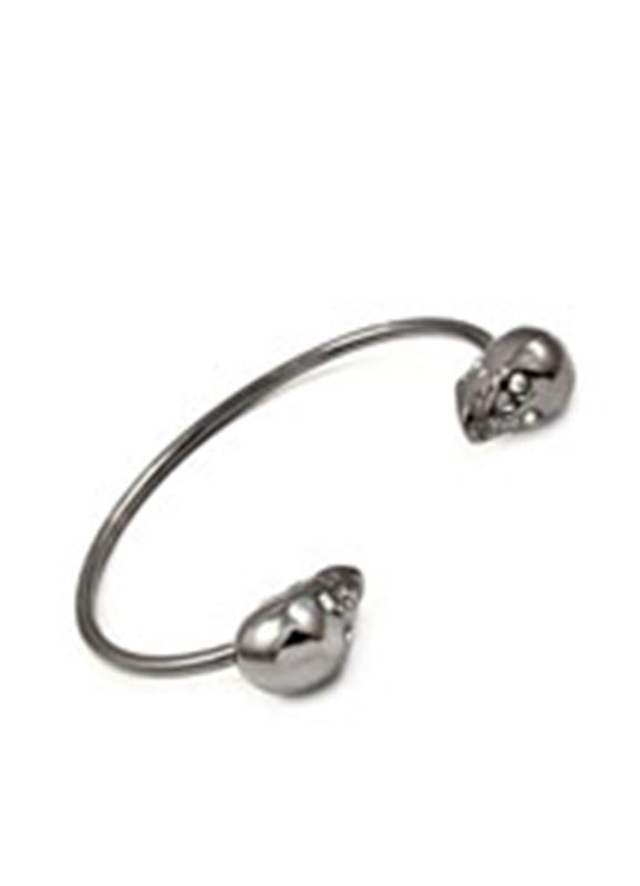 Armband - Iconic Black Skull Bracelet
