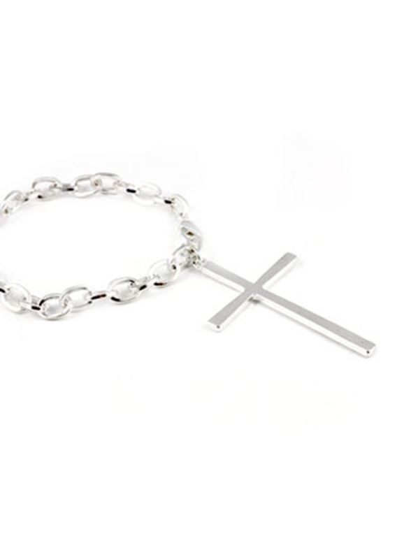 Armband - Livid Cross Silver Bracelet