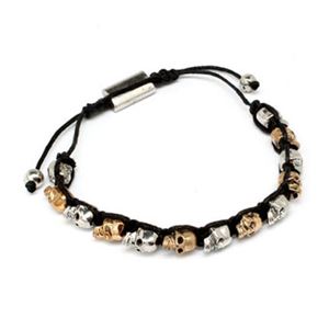 Armband - Skull Trend Gold/Silver Bracelet