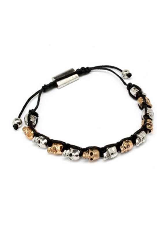 Armband - Skull Trend Gold/Silver Bracelet