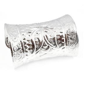 Armband - Shimmer Cuff Silver Bracelet
