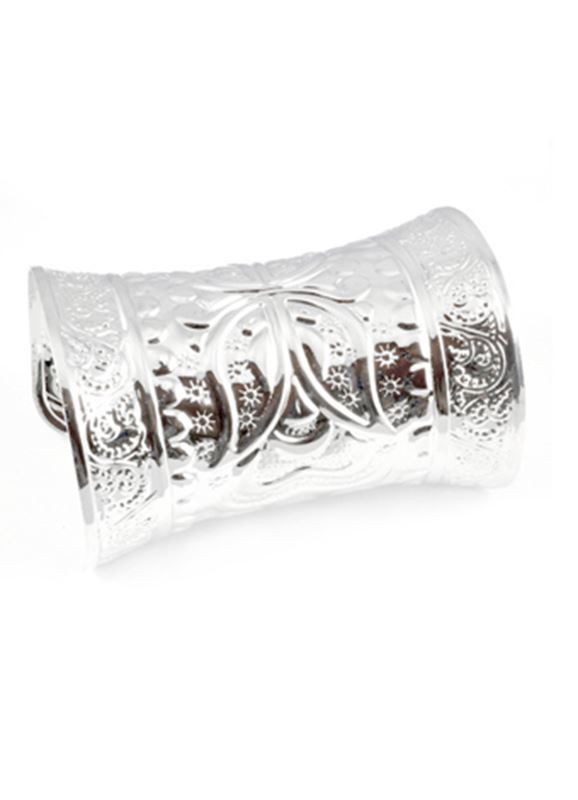 Armband - Shimmer Cuff Silver Bracelet