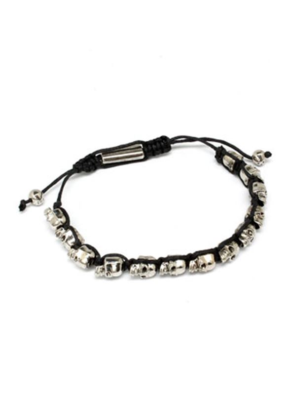 Armband - Skull Trend Silver Bracelet