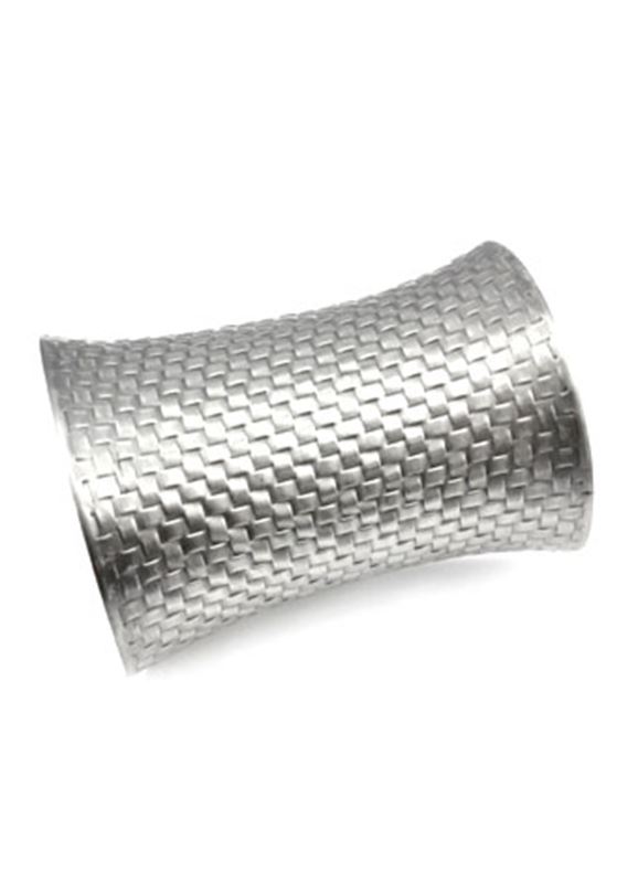 Armband - Square Silver Cuff Bracelet